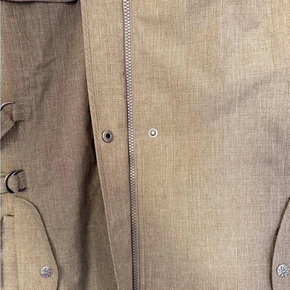 Athleta Taupe Utility Jacket with Hood - Picture 5 of 15